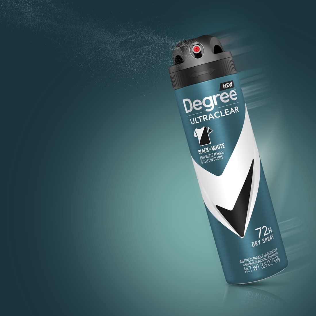 Degree Men Antiperspirant Deodorant Dry Spray Black + White 3 Count Protects from Deodorant Stains Antiperspirant for Men with MotionSense Technology 3.8 OZ - Image 10